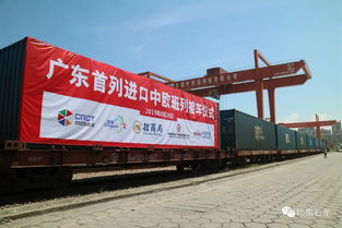 廣東首列進口中歐班列抵達石龍，助力廣州物流公司拓展國際業務
